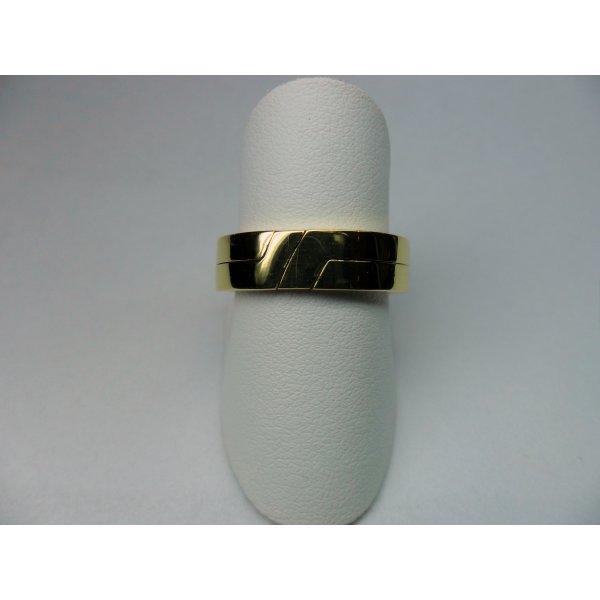 2Gether Ring Integrated Yellow Gold